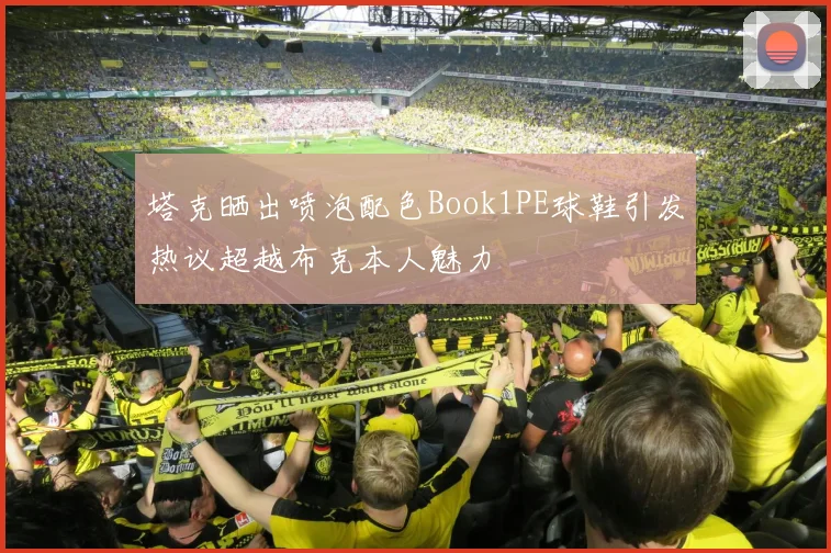 塔克晒出喷泡配色Book1PE球鞋引发热议超越布克本人魅力